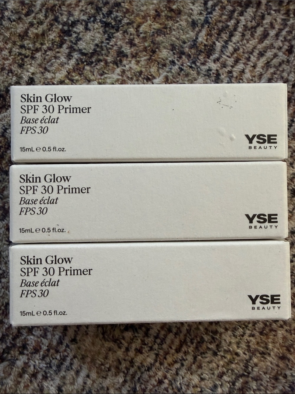 YSE beauty- Skin Glow SPF 30 Primer - 3pack (15mL each)